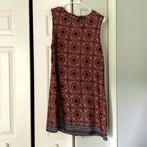 Boohoo flower/tribal dress